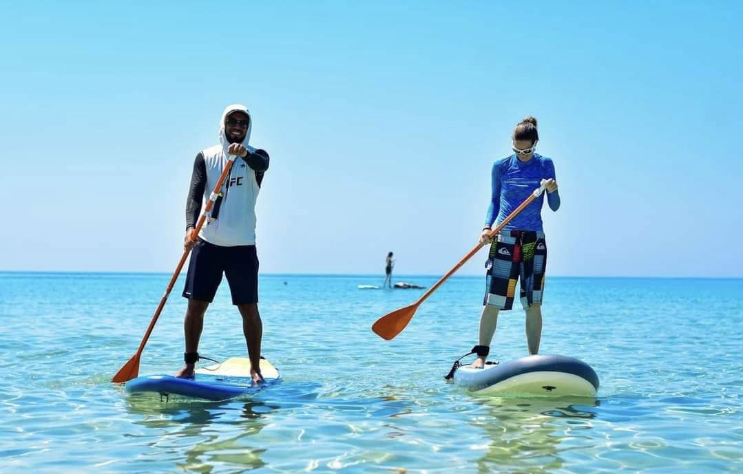 PADDLE BOARDING